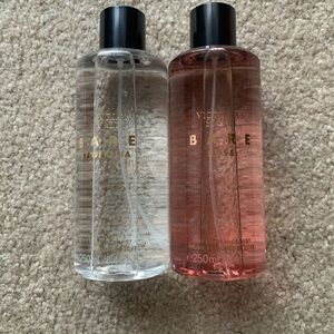 Victoria's Secret Bare Fragrance Mist Duo - Clear and Pink